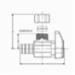 BrassCraft® G2BRPX19X C 43005