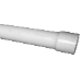 TPS 6 inch STYRENE 10 ft BE PIPE 7995